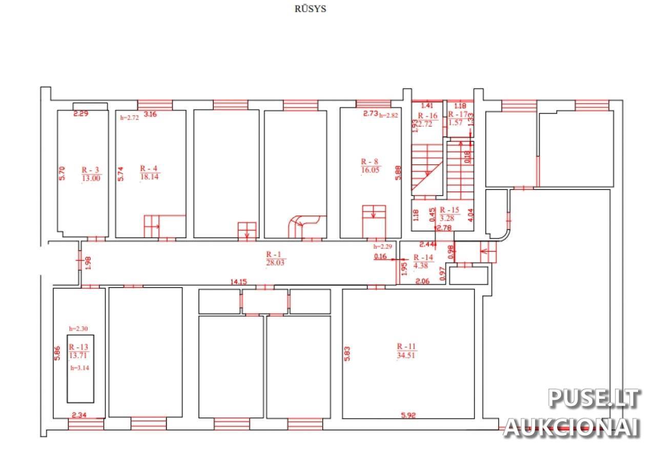 Administracinės patalpos Patalpos/Butai Algirdo g. 31, 03219 Vilnius, Lithuania 3