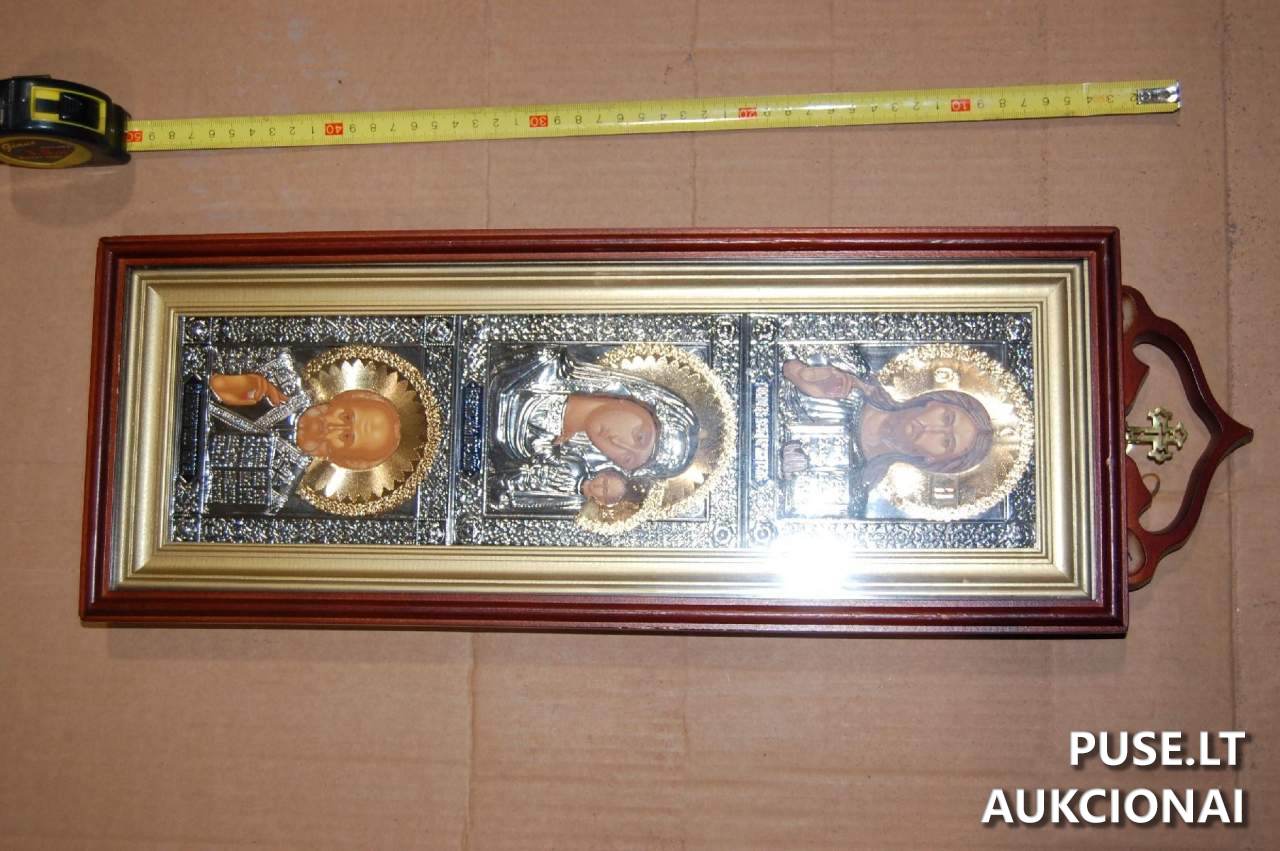 6 vnt. įvairių dydžių ikonų Kitas turtas 2