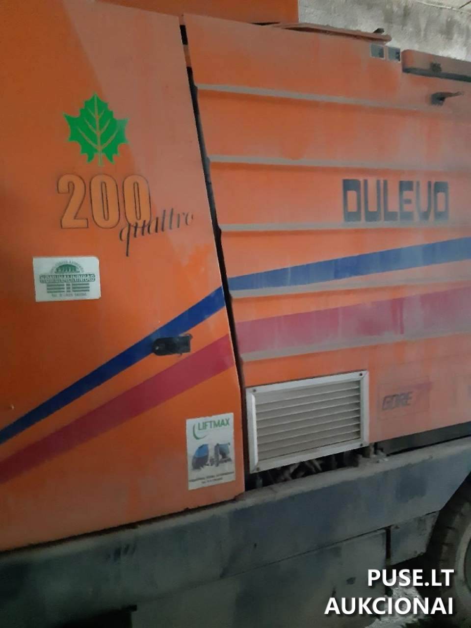 Gatvių valymo mašina DULEVO (200 quatro) Nenurodyta 4