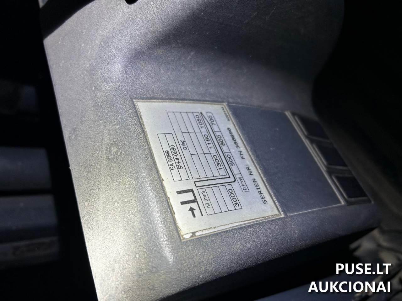 Elektrinis krautuvas JUNGHEINRICH, EA-5899, SH-4-0980 Mašinos ir įrengimai 6