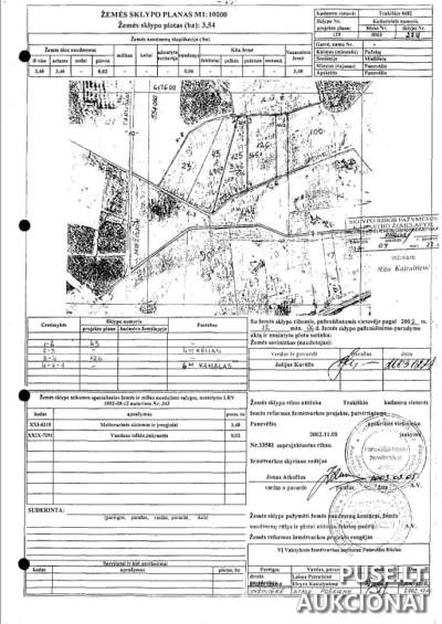 Parduodamas 1/1 žemės ūkio sklypas Panevėžio r. sav. Kulbagalio k. pradinė kaina 14000 EUR