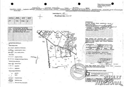 Žemės ūkio paskirties sklypas Panevėžio rajone, Biliūnų kaime, pradinė kaina 17520 EUR