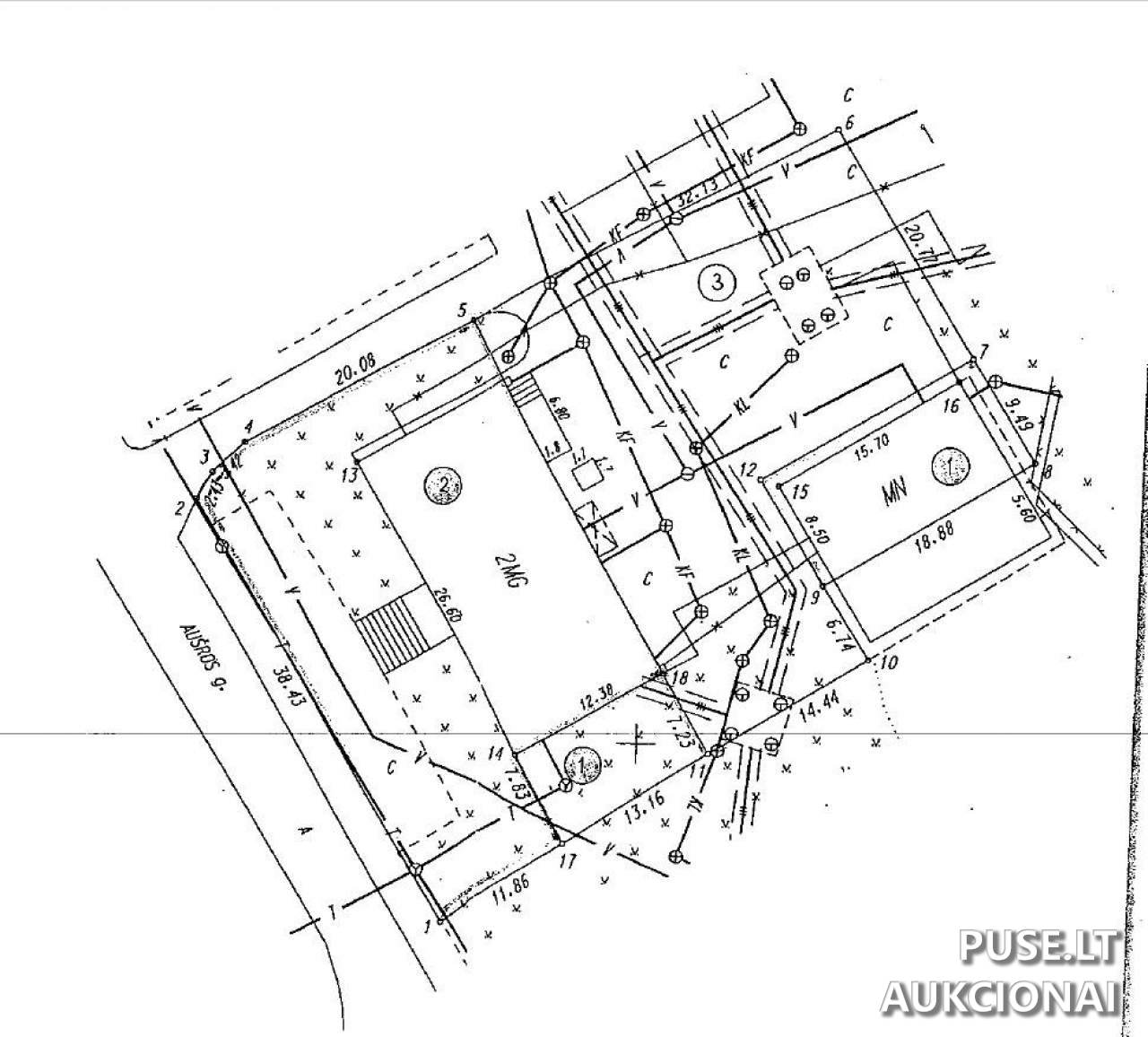 Paštas Pastatai Aušros g. 1, 30261 Dūkštas, Lithuania 1