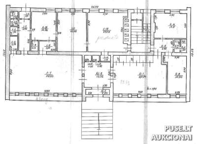 Parduodama administracinė pastato dalis Ignalinos r., Dūkšte, Aušros g. 1, pradinė kaina 8436 EUR