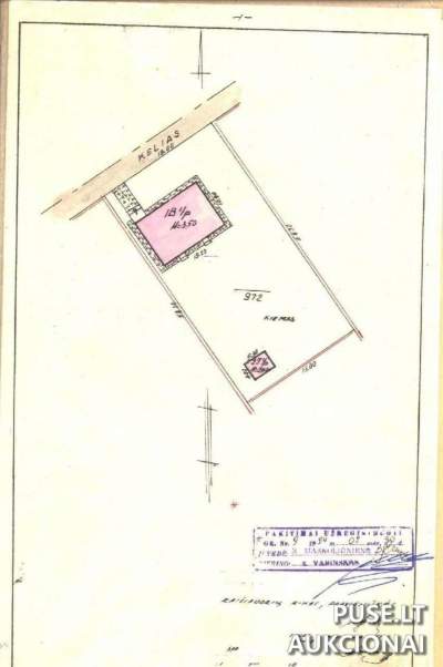 Administracinės paskirties pastatas Kaišiadorių r. Pravieniškių k. 162 kv.m. 16300 EUR pradinė kaina