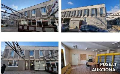 Administracinės patalpos Panevėžyje Aukštaičių g. 4, 255 kv.m, 82700 EUR pradinė kaina