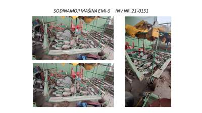 Savaeigė miško sodinimo mašina EMI-5 Panevėžio rajone, pradinė kaina 77 EUR