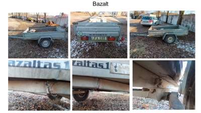 Parduodama priekaba bazaltas už 105 EUR, galimas traktorių priedų perleidimas