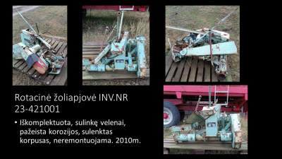 Rotacinė žoliapjovė Pardavimas Aukcione - Pradinė Kaina 28 EUR