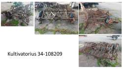 Kitas turtas - Kultivatorius Inv. Nr. 34-108209