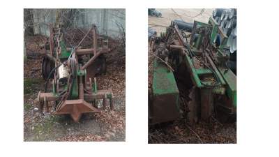 Plūgas vagai purenti, naudotas žemės ūkyje, pradinė kaina 119 EUR