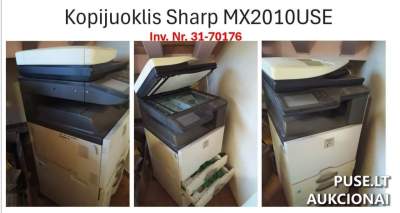 Kopijuoklis Sharp MX2010USE aukcione pradine kaina 35 EUR, netinkamas naudojimui