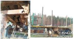 Traktoriai, savaeigės mašinos, priekabos, puspriekabės - Puspriekabė NEFAZ- 9334 Inv. Nr. 31-41372