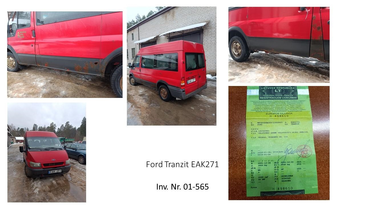 Ford Tranzit Inv. Nr. 01-565 Kitas turtas 2