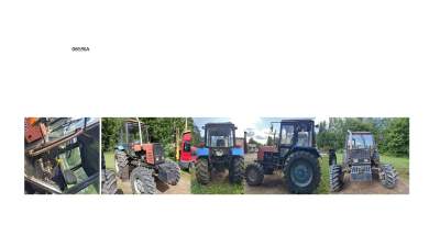 Ratinis traktorius MTZ 952 parduodamas viešame aukcione nuo 280 EUR