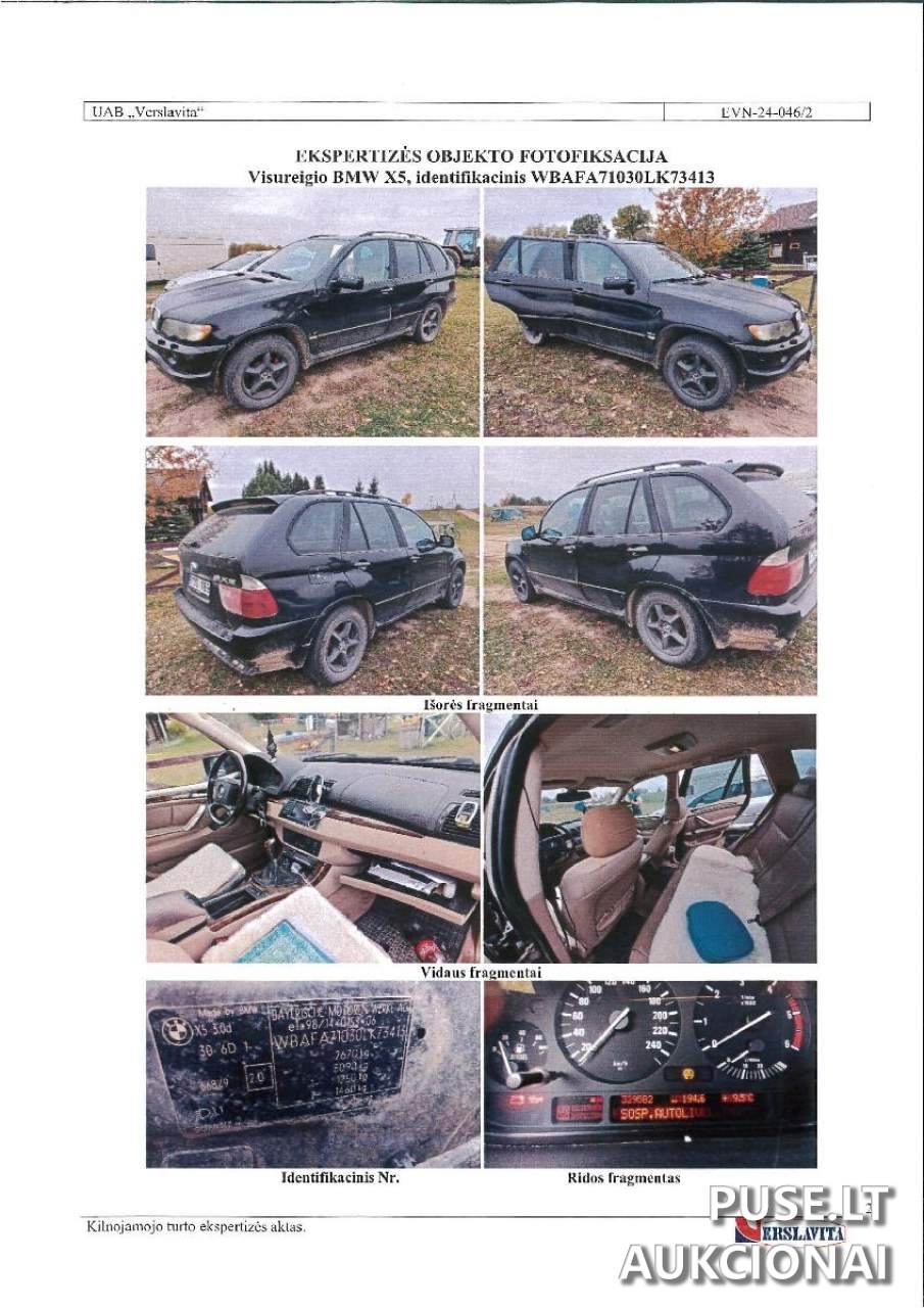 BMW X5 3.0D Keleivinis automobilis 1