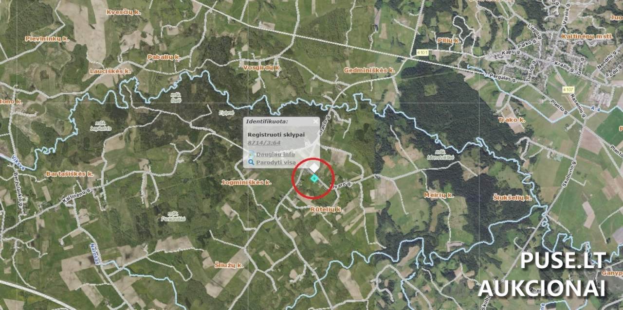 Žemės sklypas Sklypai Šilalė District Municipality, Lithuania 1