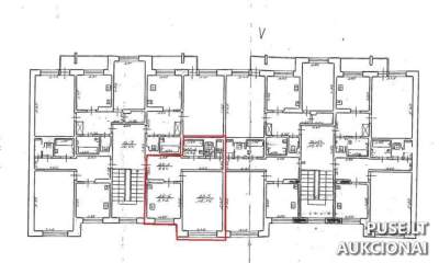 1/2 dalis buto Ignalinos r. sav., Didžiasalio k., Dumblio g. 3-20 parduodama aukcione nuo 81 EUR