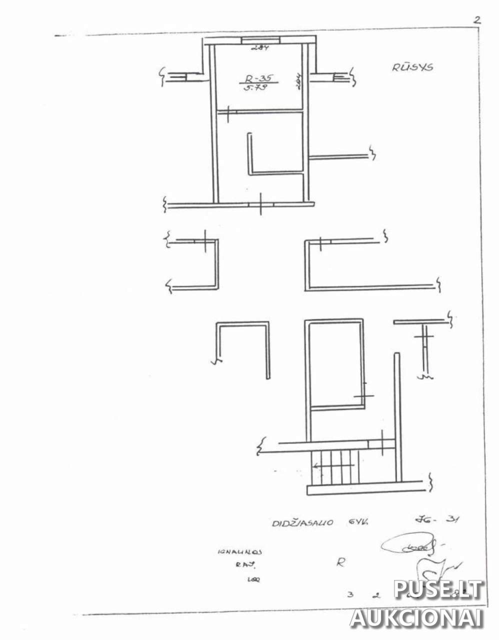 Butas Patalpos/Butai Karalyčios g. 9, 30156 Didžiasalis, Lithuania 1