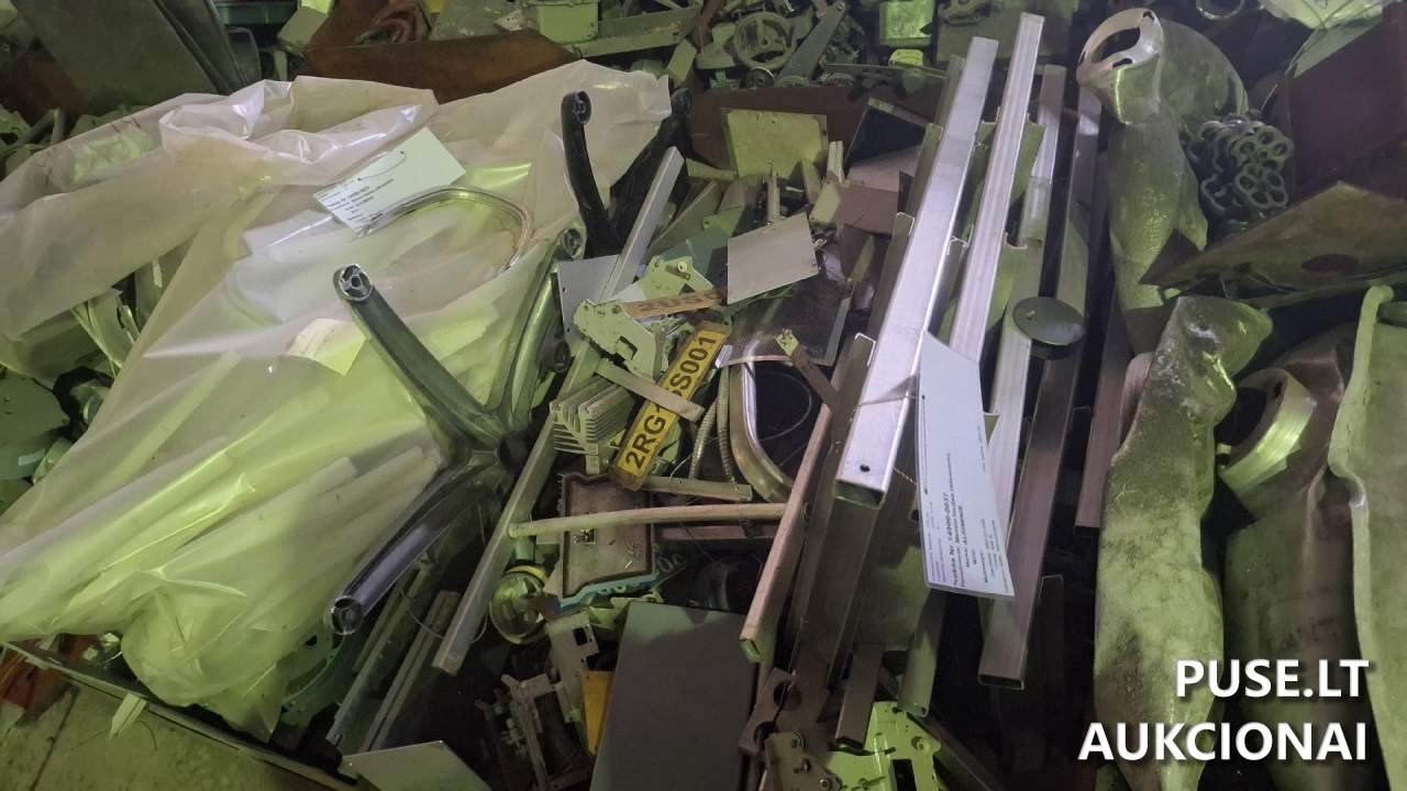 aliuminio metalo laužas, 65 t Kitas turtas 1