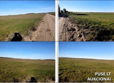 Parduodamas 0.51 ha žemės ūkio paskirties sklypas Šilutės rajone, Užlieknių kaime, pradinė kaina 1424 EUR