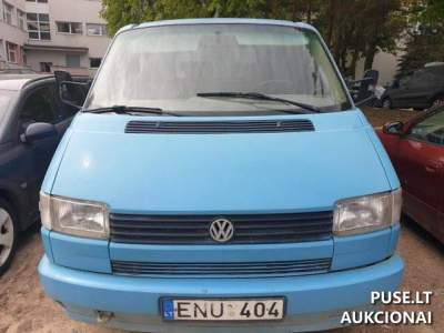 Naudotas VW TRANSPORTER T4 1993m. dyzelinis mikroautobusas aukcione nuo 300 EUR Vilniuje