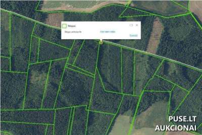 Parduodamas 5 ha miškų ūkio paskirties žemės sklypas Rokiškio r. 23200 EUR