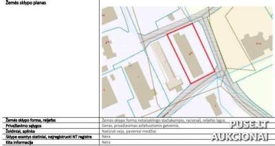 Žemės sklypo dalis Šilutės rajone, Vilkyčiuose, 55040 EUR pradinė kaina