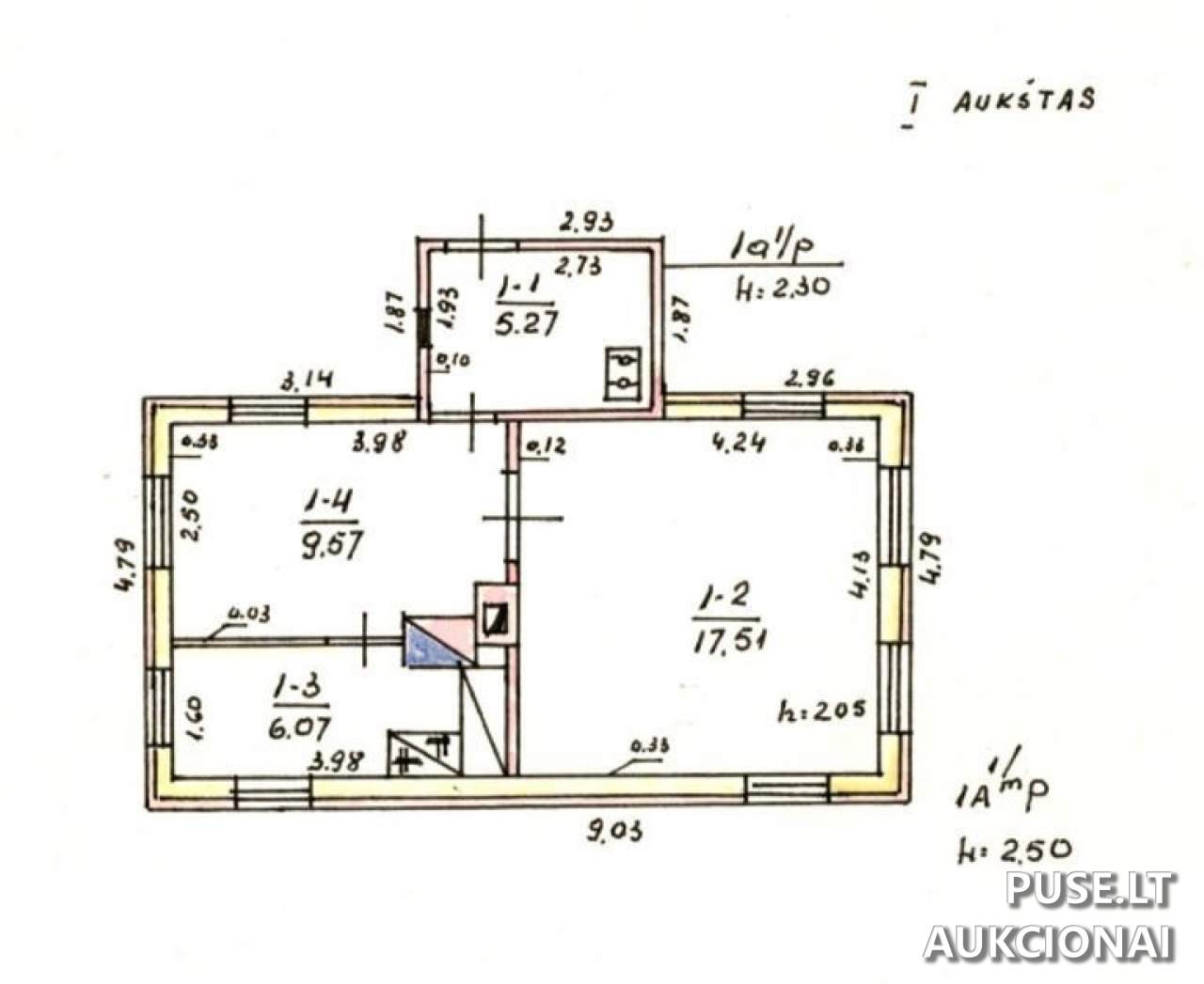 Gyvenamas namas Pastatai Žuvinto g. 41, 68269 Marijampolė, Lithuania 3