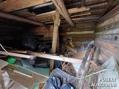 Ūkinis pastatas Kaune Vaidoto g. 78, 1/2 dalis, pradinė kaina 680 EUR