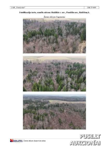 Misco ukio paskirties zemes sklypas Rokiškio rajone 2.06 ha 6000 EUR