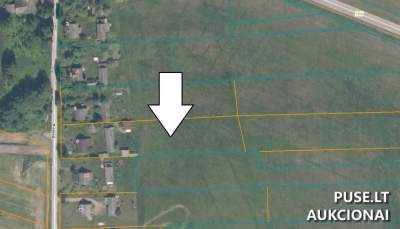 Žemės sklypas Biržų rajone, Palaimos kaimo Dvaro g. 8, pradinė kaina 6640 EUR, 0.40 ha