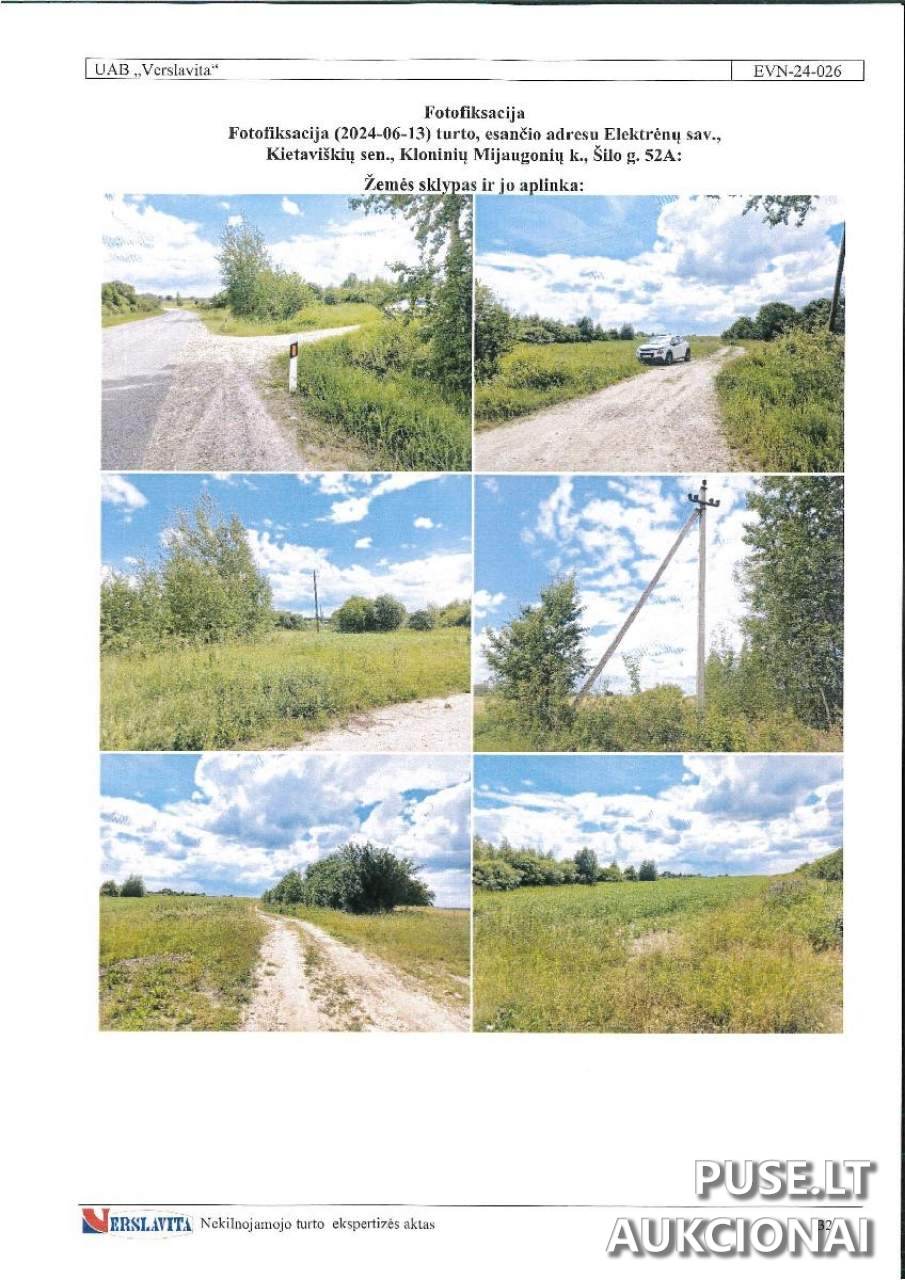 Žemės sklypas Sklypai Šilo g. 52A, Kloniniai Mijaugonys, 21414 Elektrėnų sav., Lithuania 1