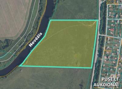 Rekreacinės paskirties žemės sklypas Kėdainių r. sav. Ledų kaime, pradinė kaina 58517 EUR