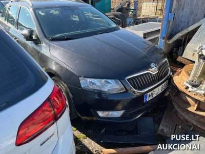 Lengvasis automobilis SKODA OCTAVIA 2016 m. aukcionas Panevėžio rajone nuo 6067 EUR