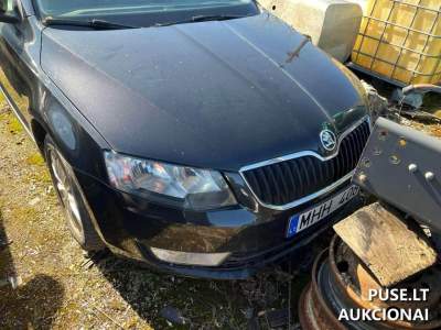 Parduodama 2016 m. SKODA OCTAVIA dyzelinė transporto priemonė aukcione Panevėžyje nuo 6067 EUR