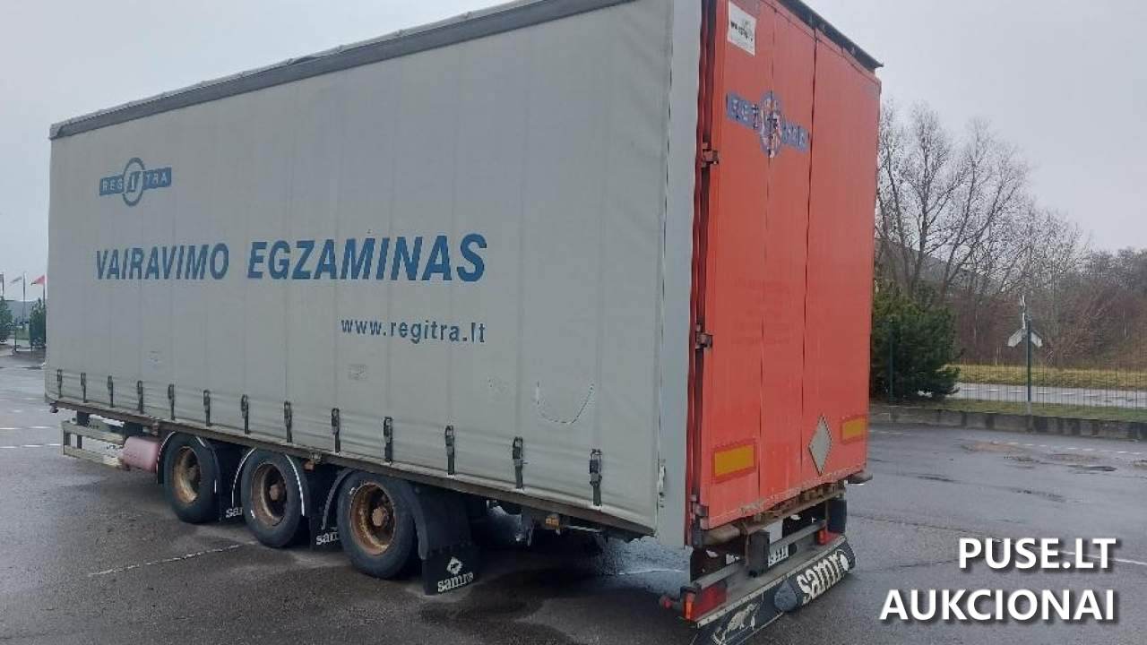 SAMRO CT27RJ Priekaba arba puspriekabė nuo 3,5t. iki 10t. 2