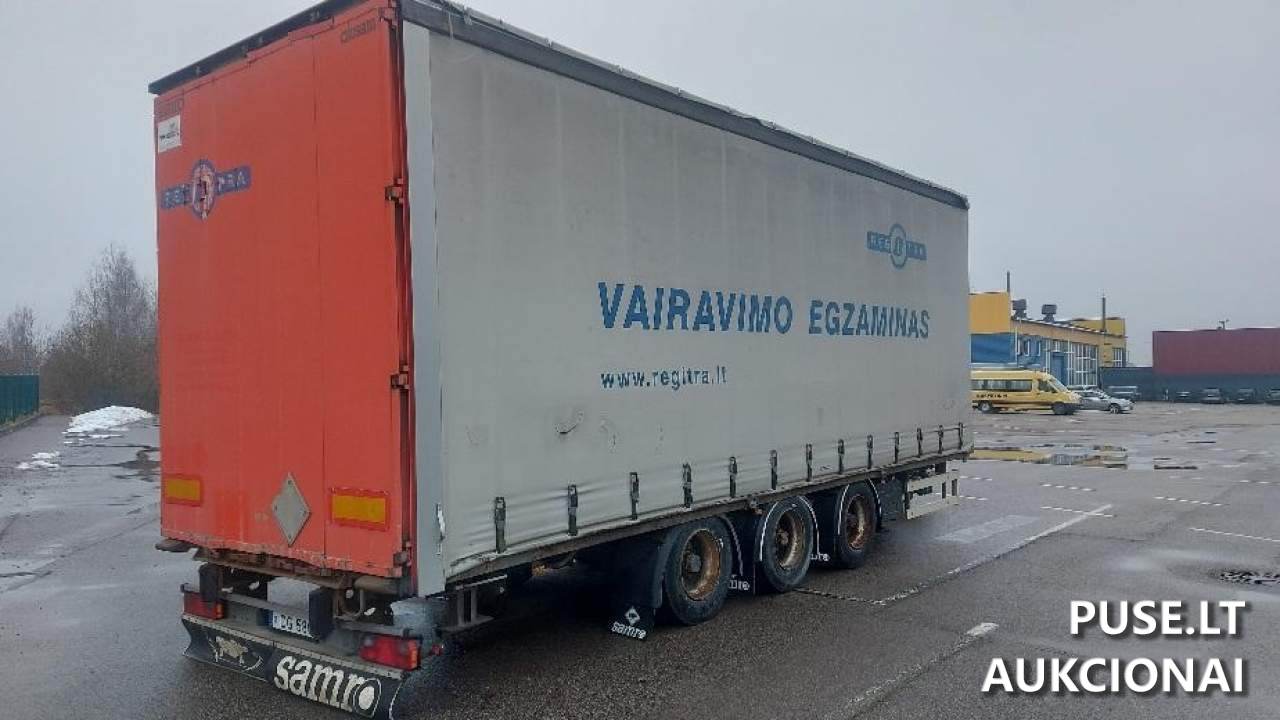 SAMRO CT27RJ Priekaba arba puspriekabė nuo 3,5t. iki 10t. 3