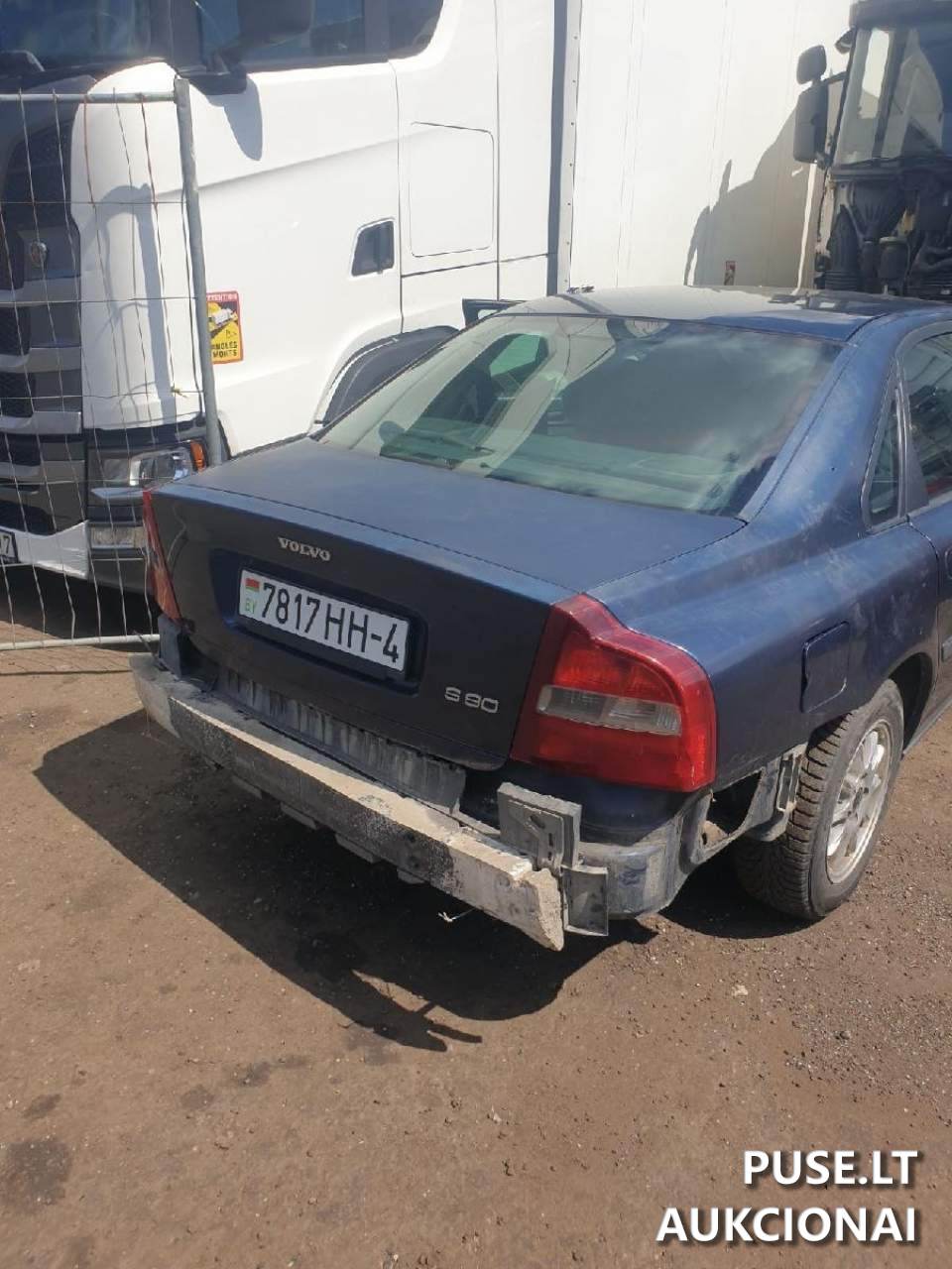 Volvo S80 ir Ford Transit Neklasifikuota 9