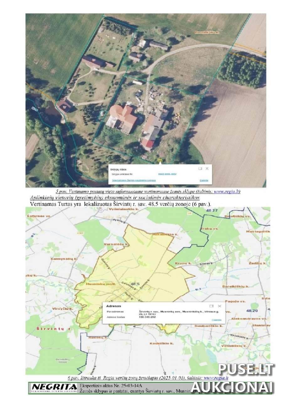 Žemės sklypas Sklypai Širvintos District Municipality, Lithuania 1