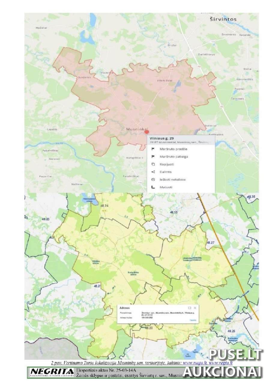 Žemės sklypas Sklypai Širvintos District Municipality, Lithuania 2