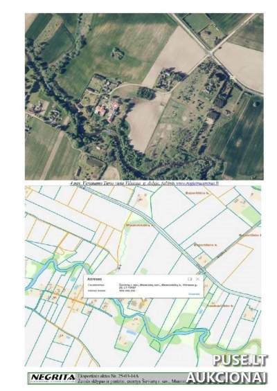 Komercinės paskirties žemės sklypas Širvintų r. sav. Musninkėliuose, pradinė kaina 88000 EUR