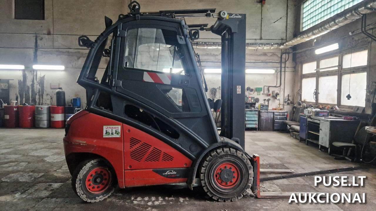 Krautuvas Linde H40T-02 Traktoriai, savaeigės mašinos, priekabos, puspriekabės 4