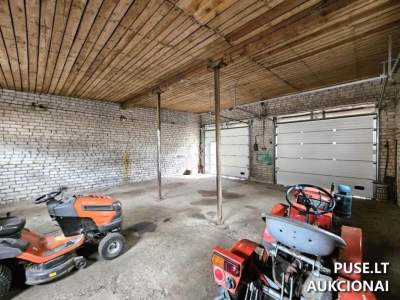 Garažo pastatas su 0.0188 ha sklypu Kaišiadorių r., Avilių k., pradinė kaina 9170 EUR