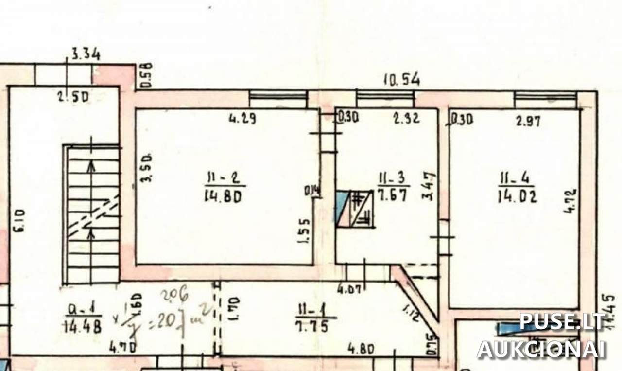Butas Patalpos/Butai J. Bobrovskio g. 26, Vilkyškiai, 99254 Pagėgių sav., Lithuania 1