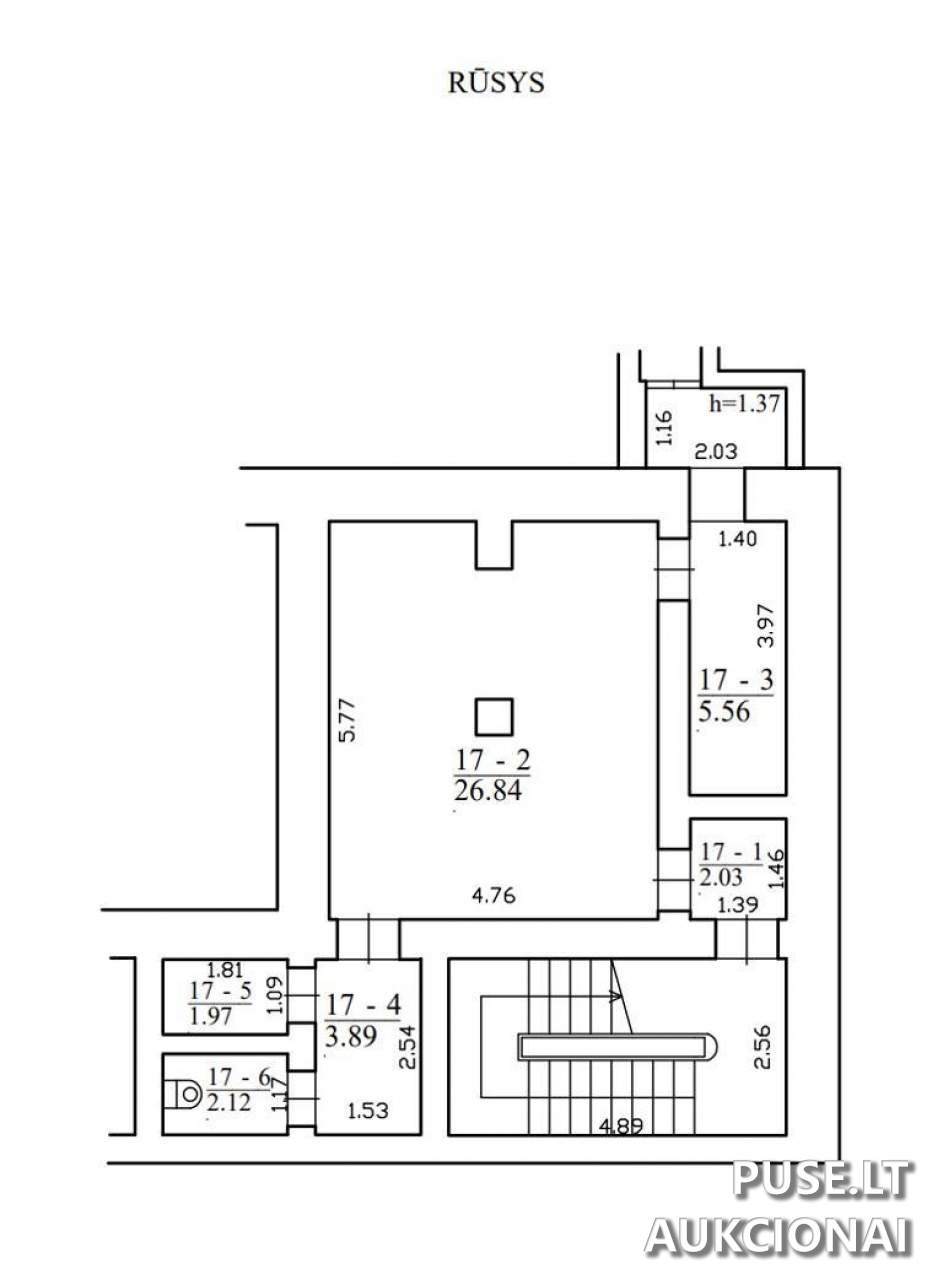 Rūsio patalpos Patalpos/Butai Dvaro g. 50, 76346 Šiauliai, Lithuania 1