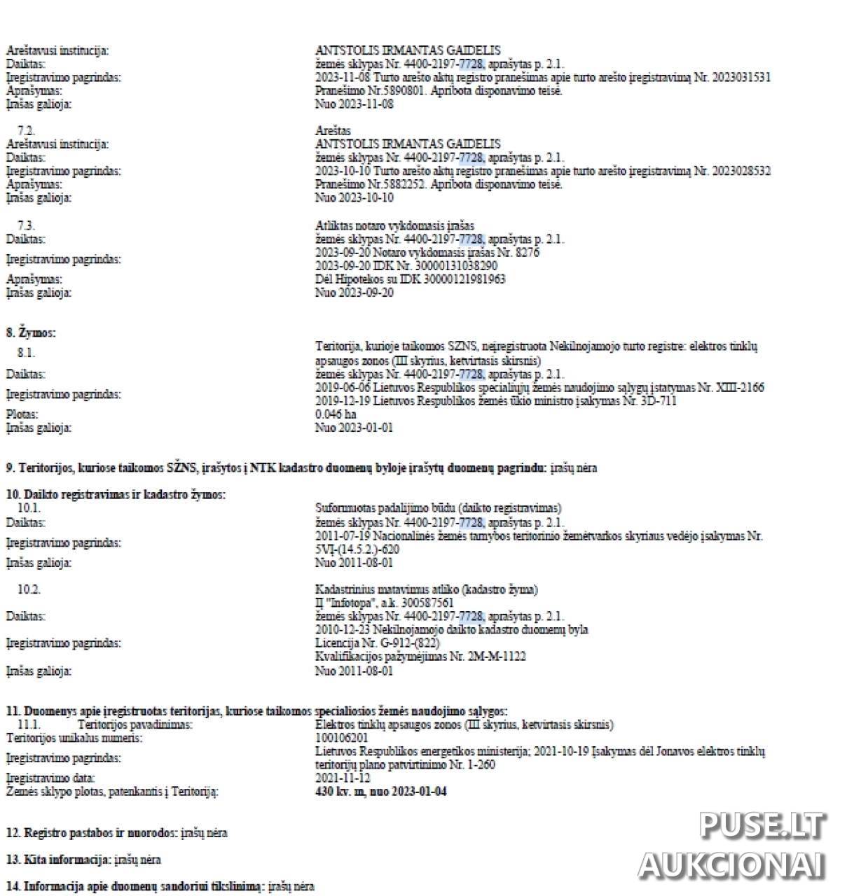Žemės sklypas Sklypai Astrų g. 1, Užusaliai, 55337 Jonavos r. sav., Lithuania 1