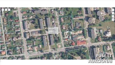 2 kambarių butas Rokiškyje, Vilniaus g. 18, pradinė kaina 2953 EUR