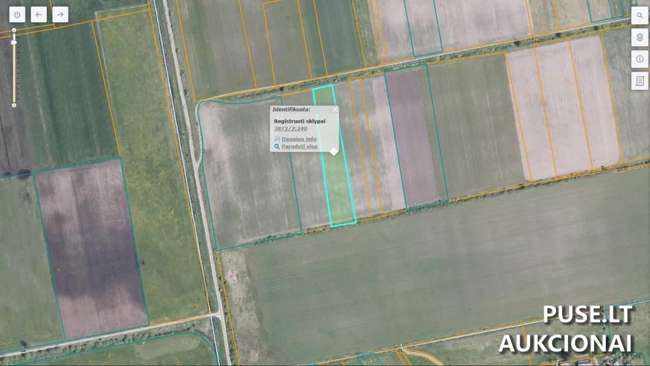 Žemės sklypas Sklypai Dargužiai, 65445 Varėna District Municipality, Lithuania 2