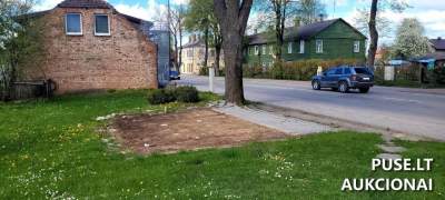 Valstybinės žemės sklypas Biržuose, Kęstučio g. 33B, pradinė kaina 431 EUR